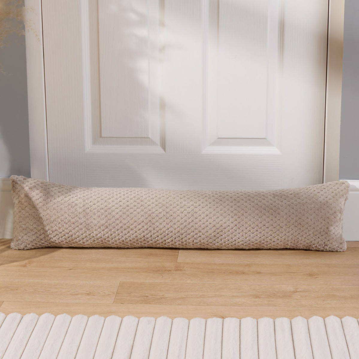 OHS Waffle Draught Excluder - Mink>