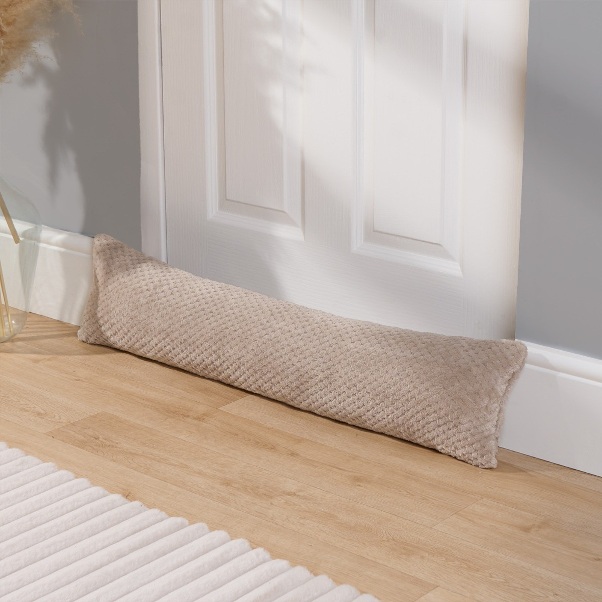 OHS Waffle Draught Excluder - Mink>