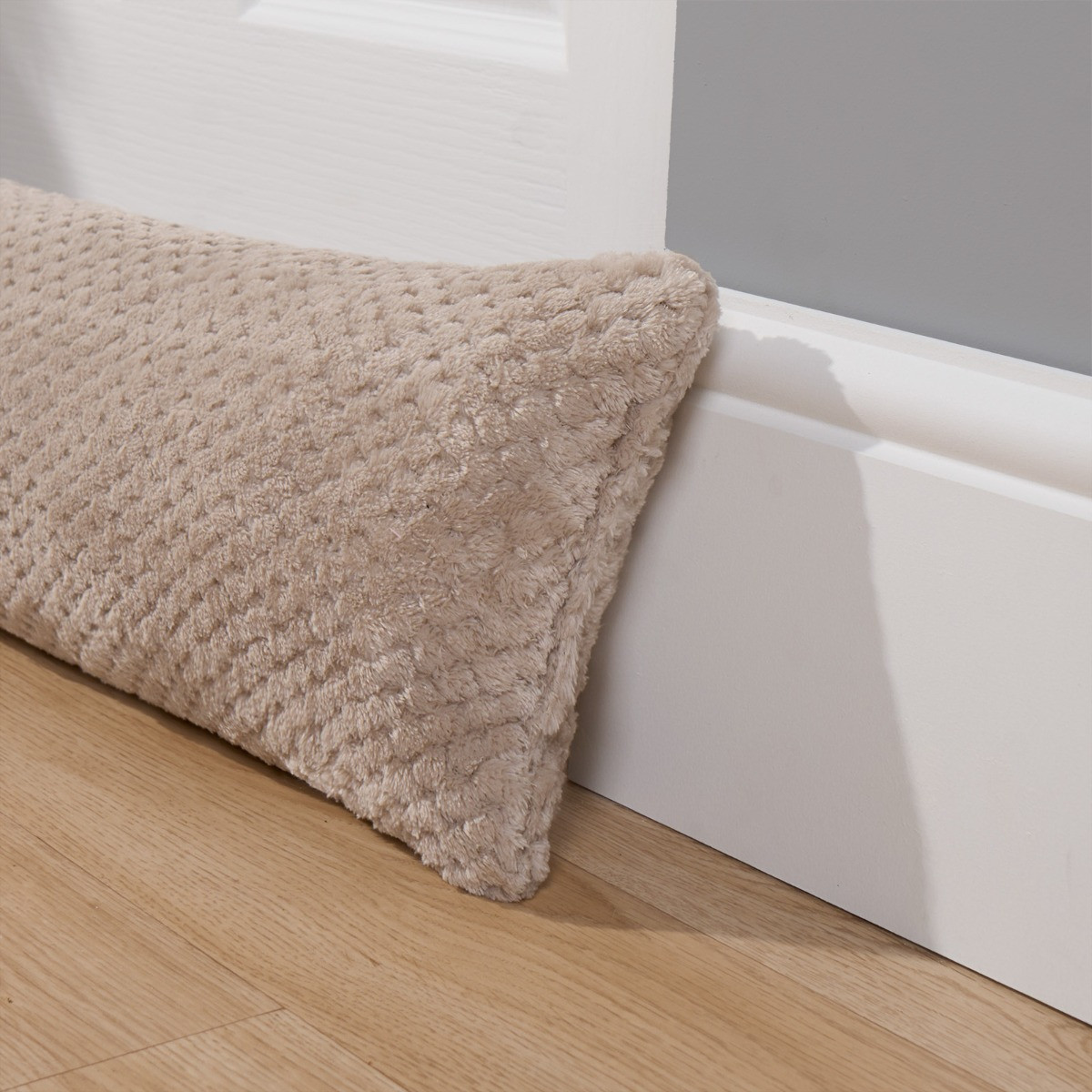 OHS Waffle Draught Excluder - Mink>