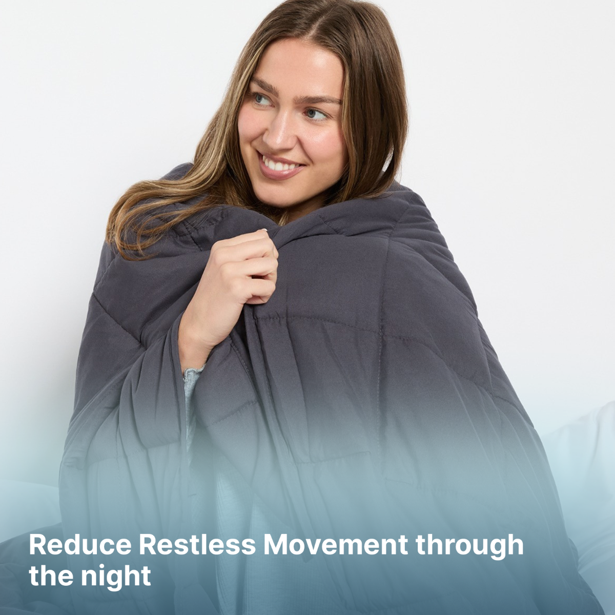 OHS Supersoft Weighted Blanket - Charcoal>