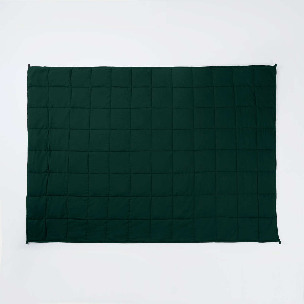 OHS Supersoft Weighted 6kg Blanket, Forest Green - 125 x 180cm>