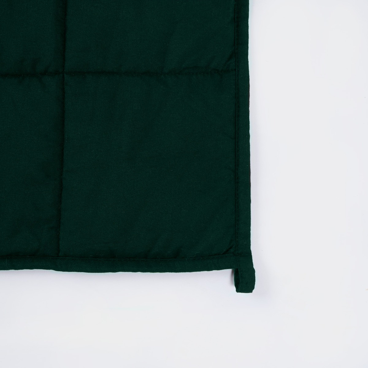 OHS Supersoft Weighted 8kg Blanket, Forest Green - 150 x 200cm>