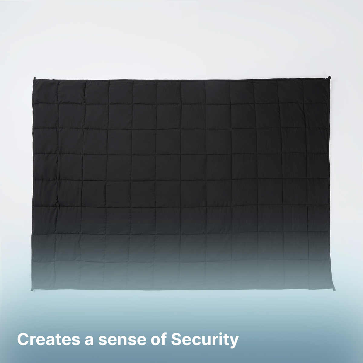 OHS Supersoft Weighted Blanket - Black>