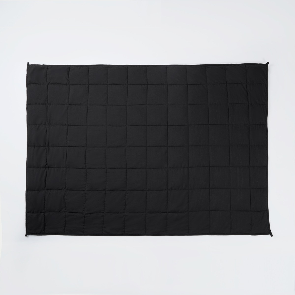 OHS Supersoft Weighted 8kg Blanket, Black - 150 x 200cm>
