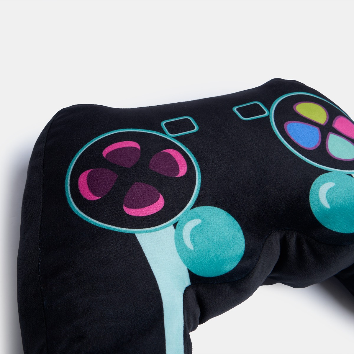OHS Console Remote Shaped Gamer Cushion - Black>
