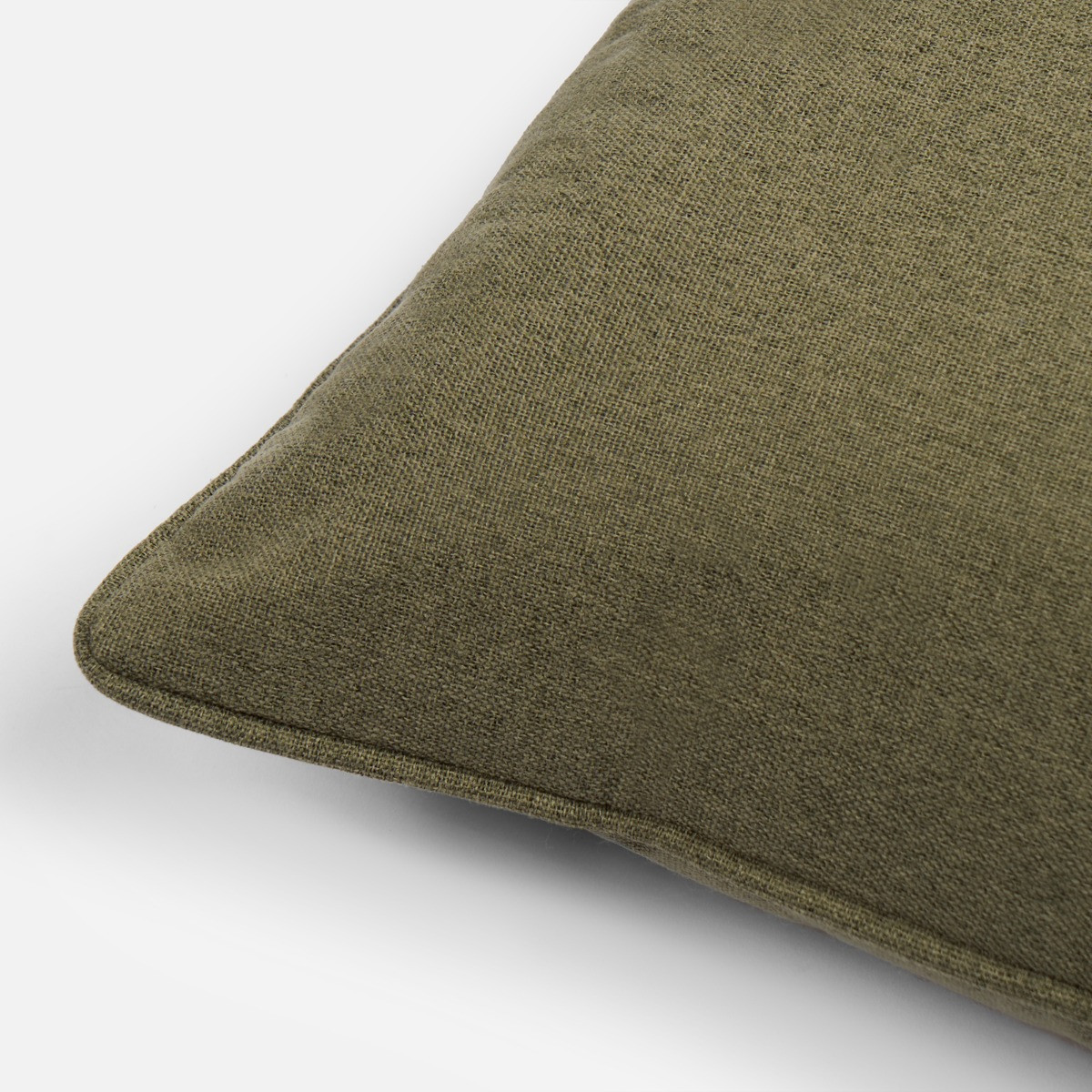 OHS 2 Pack Woven Texture Cushion Covers, 45 x 45cm - Sage>