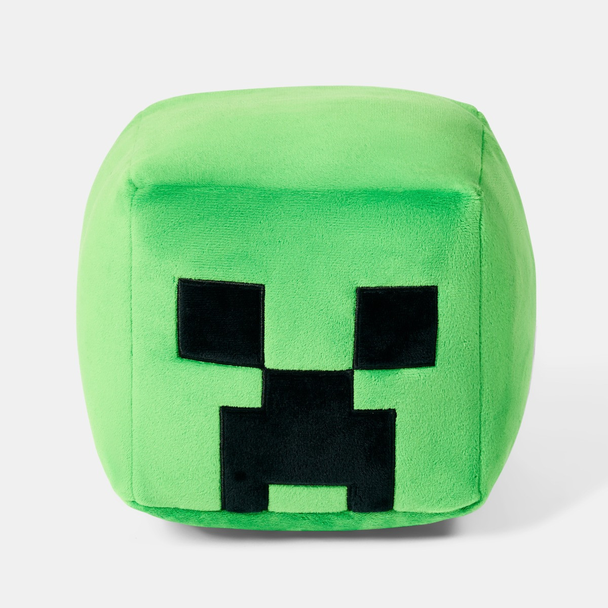 OHS Minecraft Creeper Head Cushion - Green>