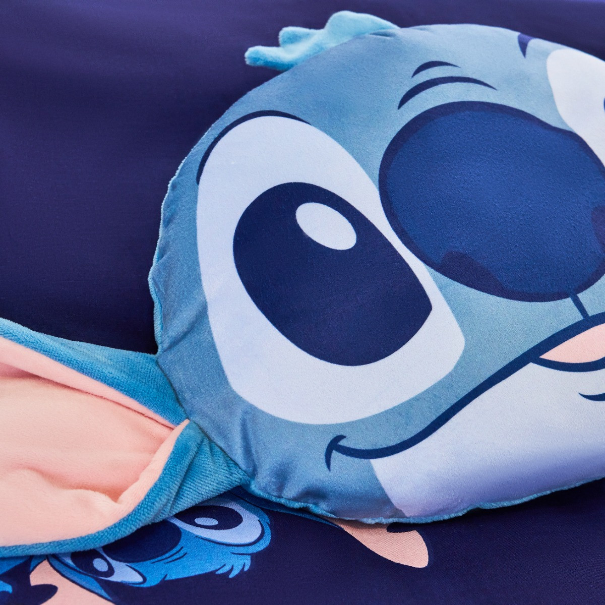 OHS Stitch Shaped Cushion - Blue>