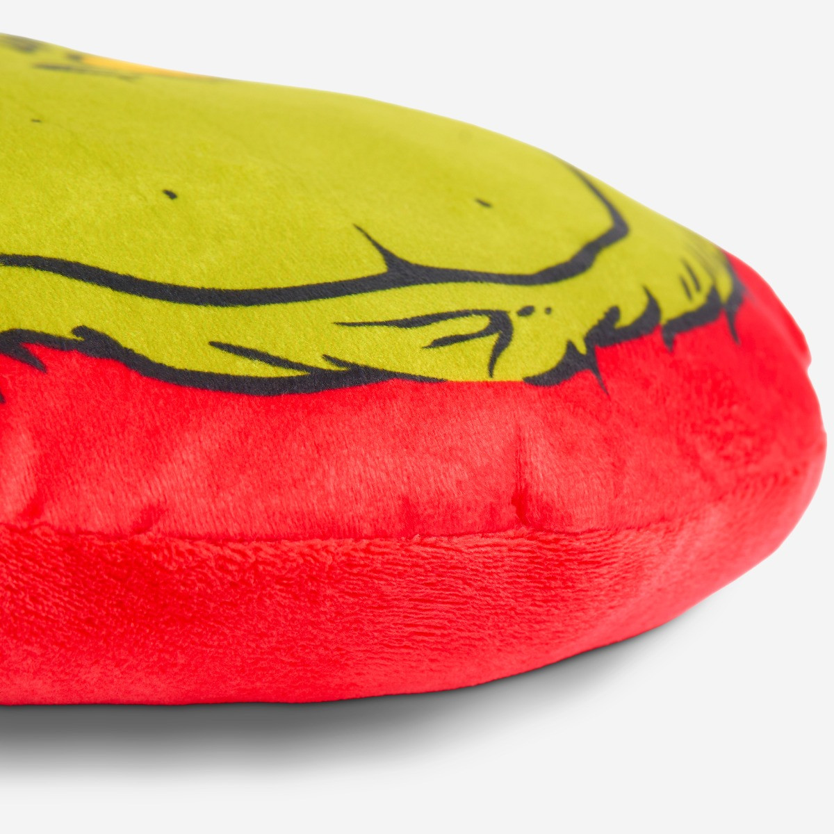 OHS The Grinch Shaped Cushion - Green/Red>