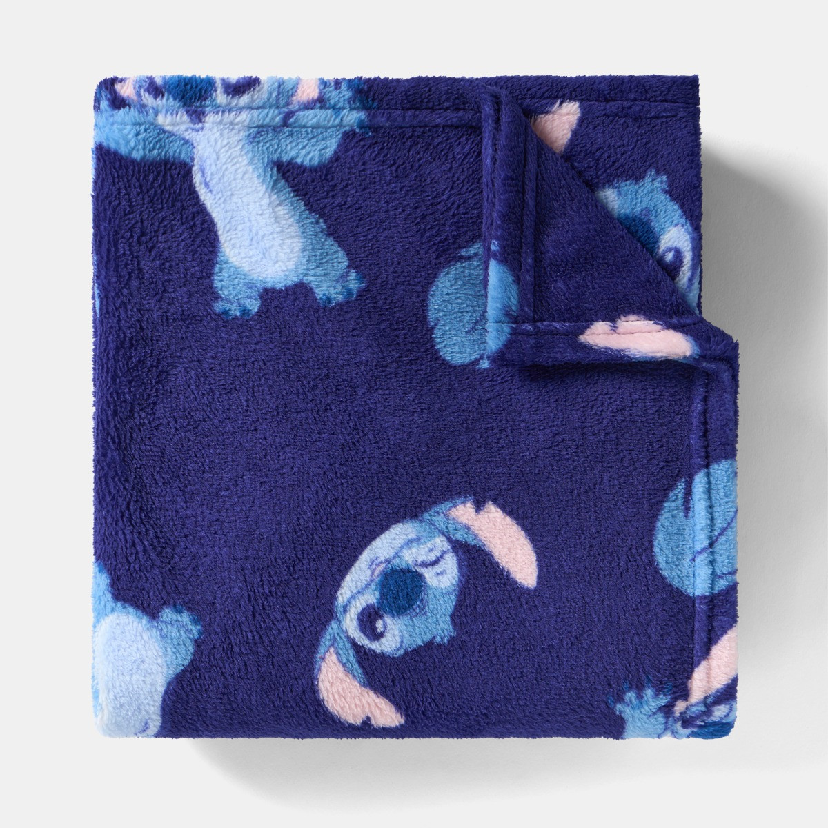 OHS Stitch Printed Throw - Blue>