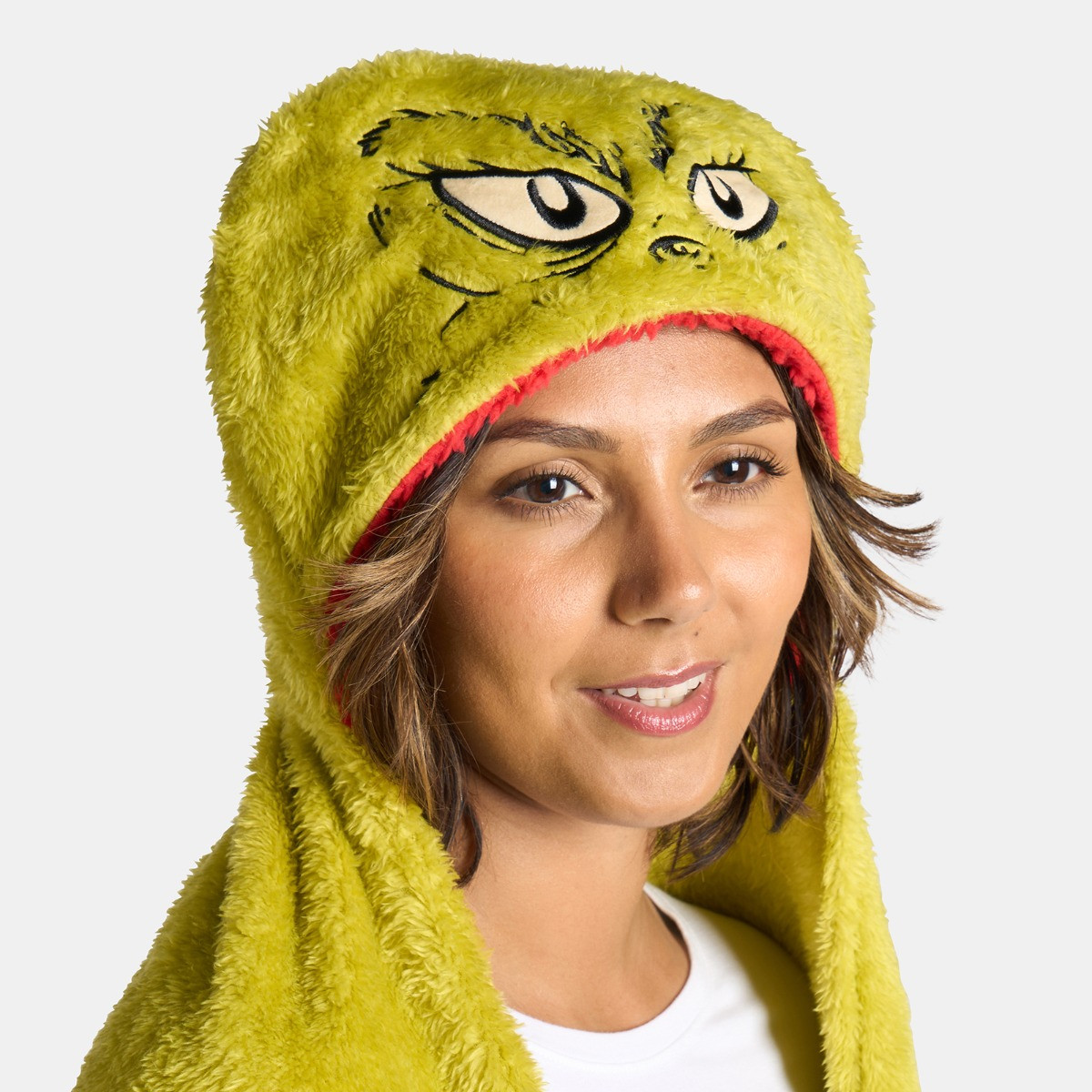 OHS The Grinch Hooded Throw - Green>