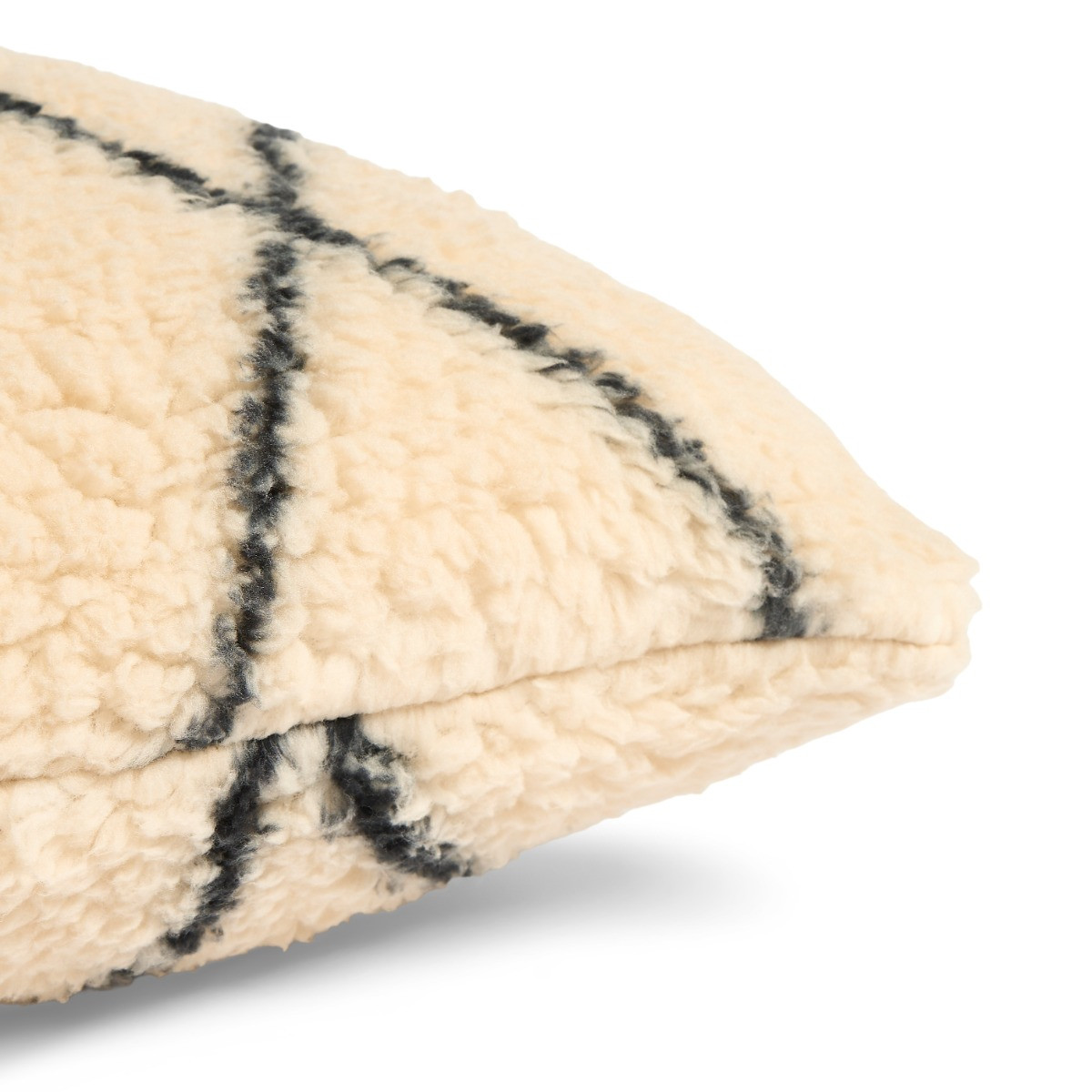 OHS Diamond Teddy Cushion Covers - Monochrome>