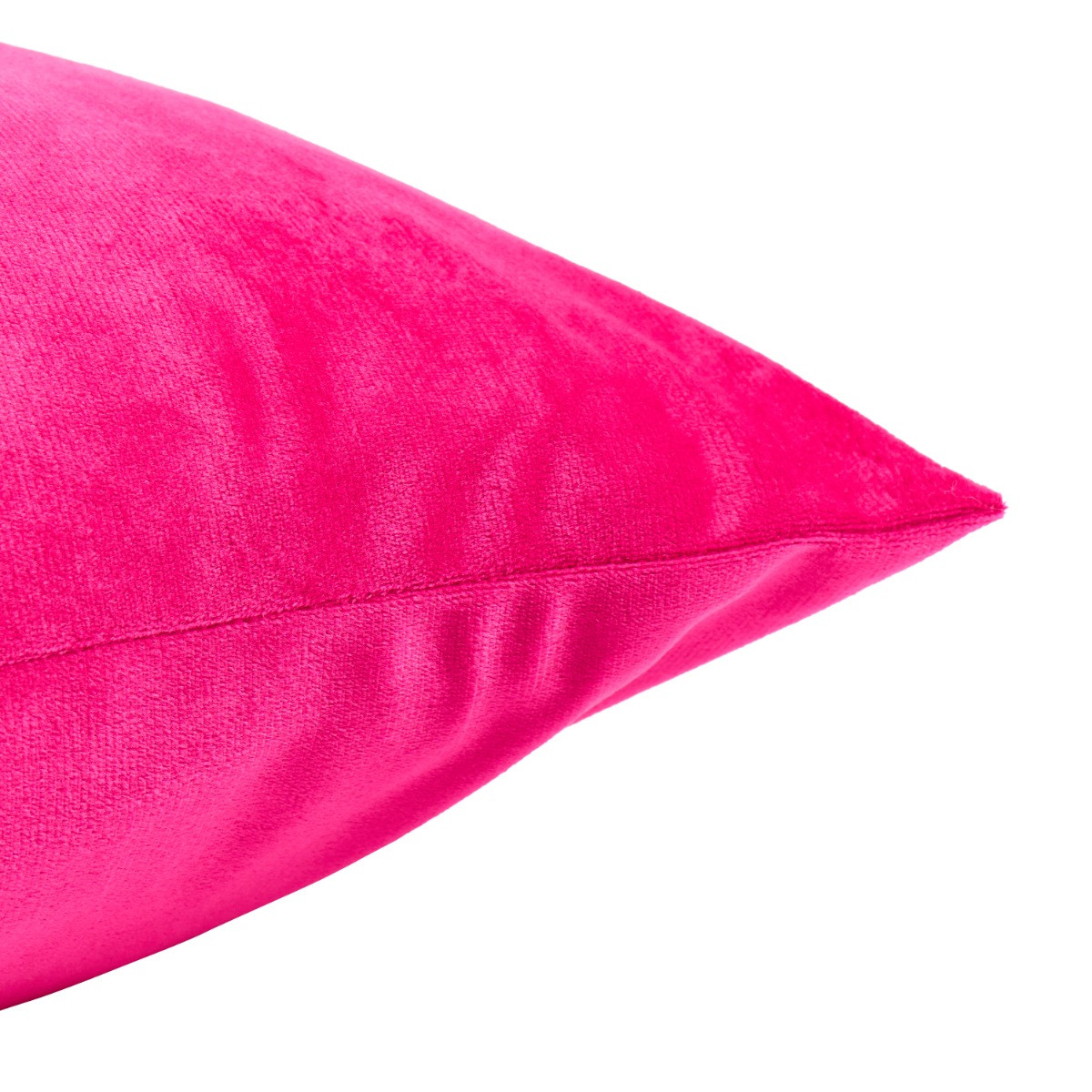 OHS Matte Velvet Cushion Covers, Hot Pink - 45 x 45cm>
