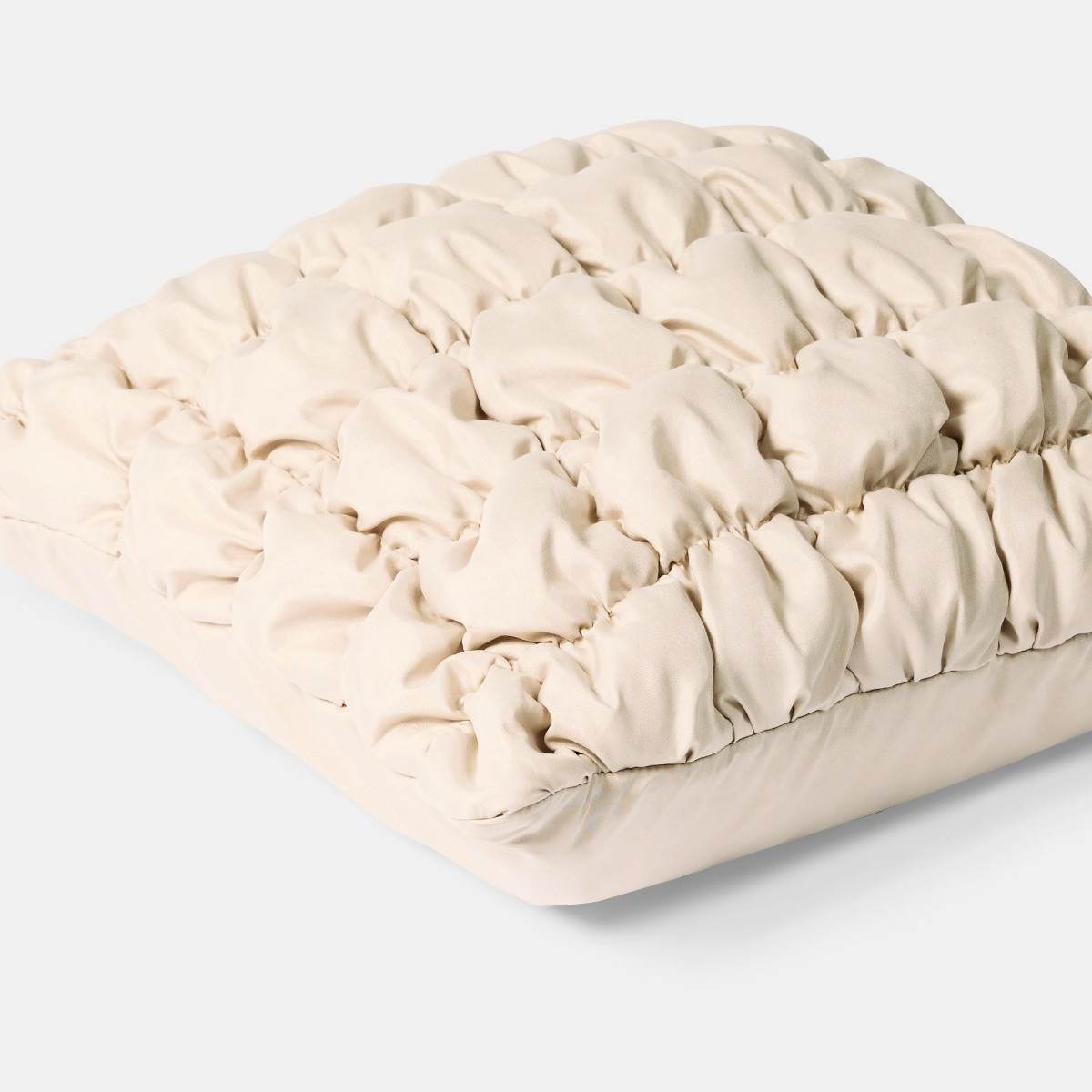 OHS Quilted Cushion Covers - Natural>