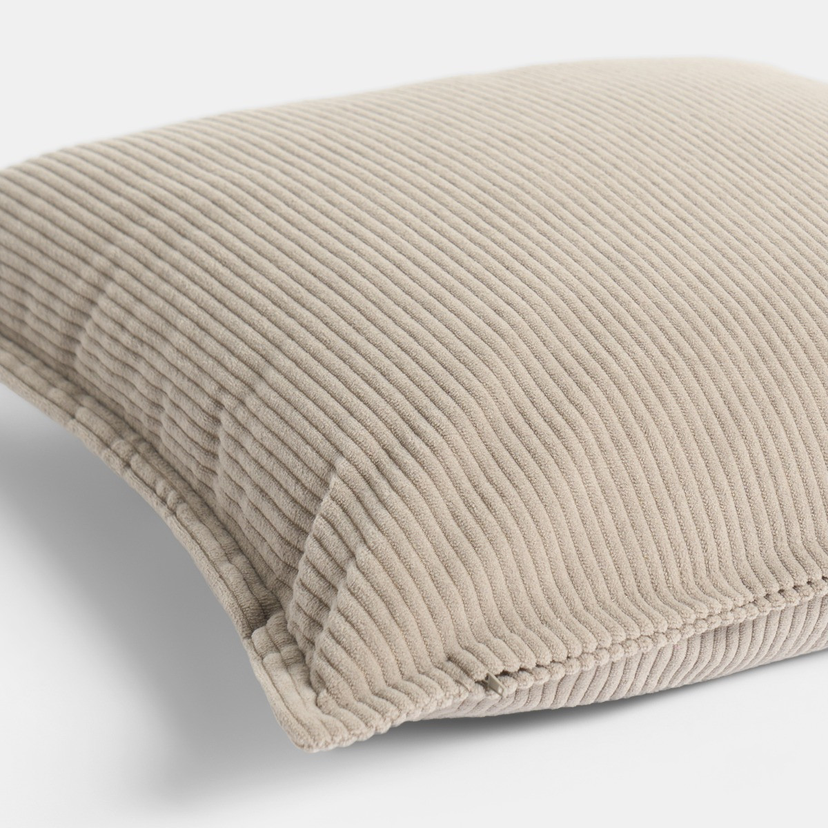OHS Oxford Edge Corduroy Cushion Covers - Grey>