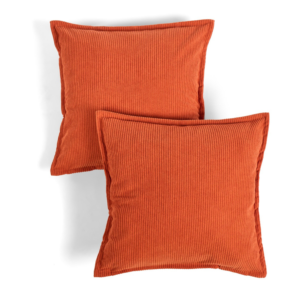 OHS Oxford Edge Corduroy Cushion Covers - Rust>