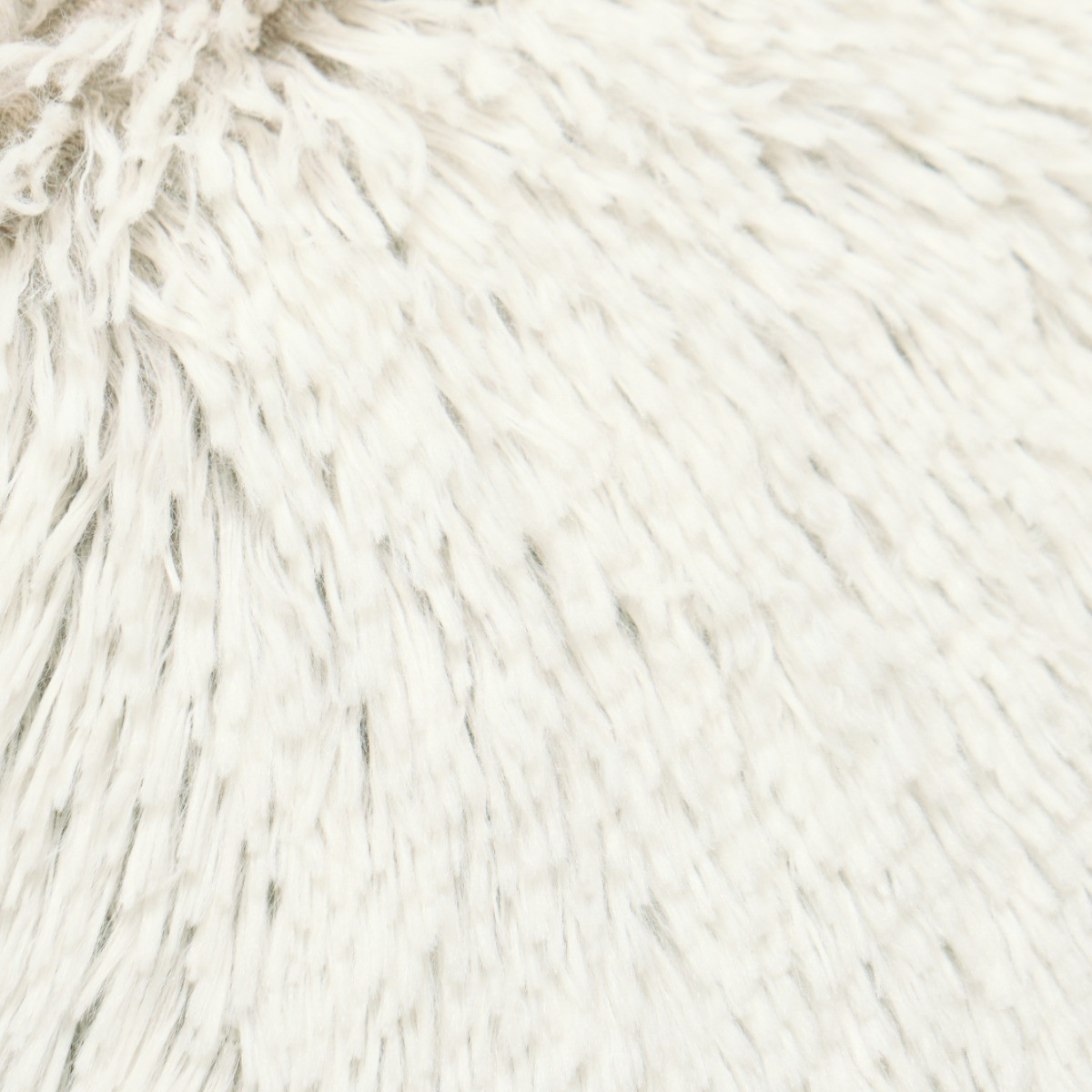 OHS Two Tone Fluffy Cushion Covers, Grey - 45 x 45cm>