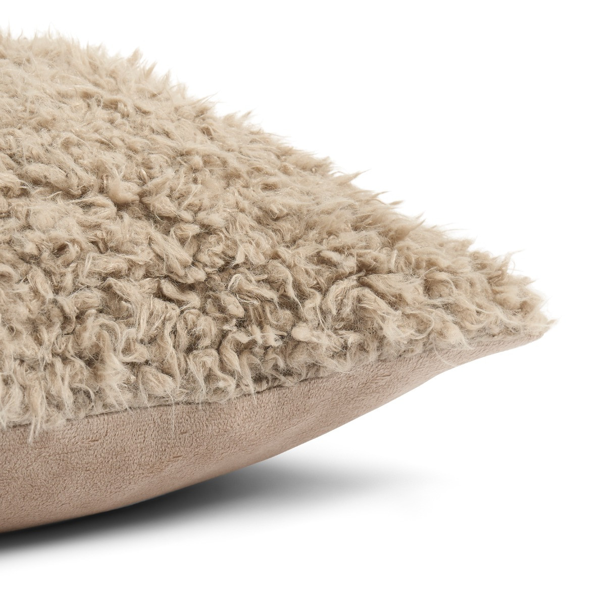 OHS Sofia Faux Fur Cushion Covers - Mink>