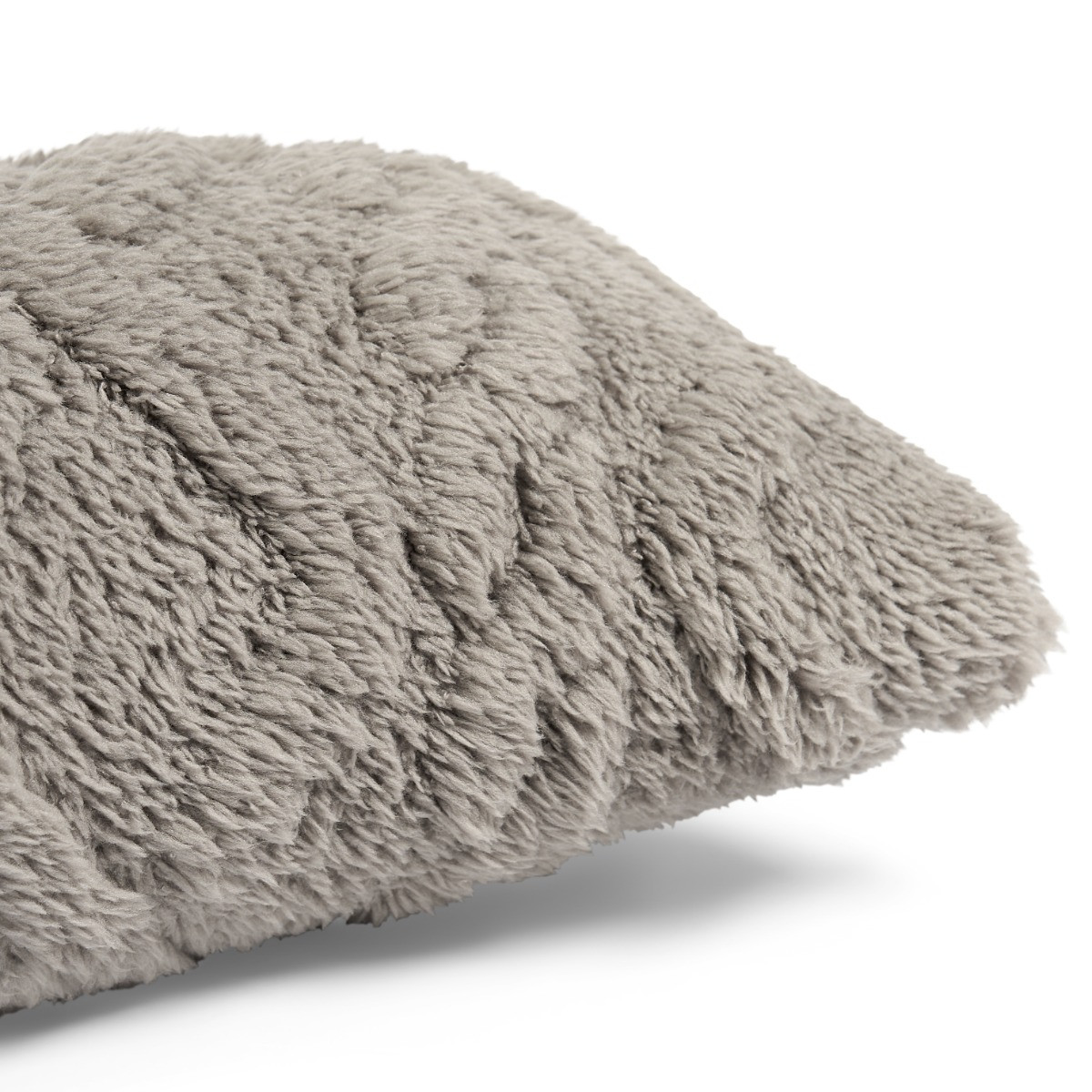 OHS Cable Knit Draught Excluder - Grey>