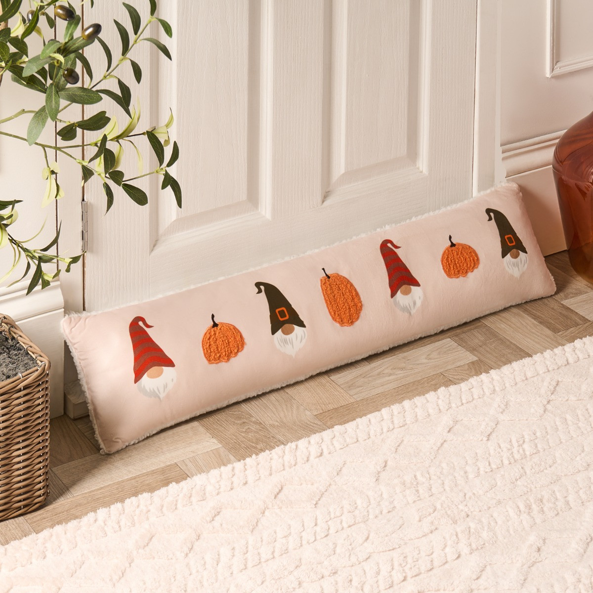 OHS Autumnal Gonk Draught Excluder - Natural>