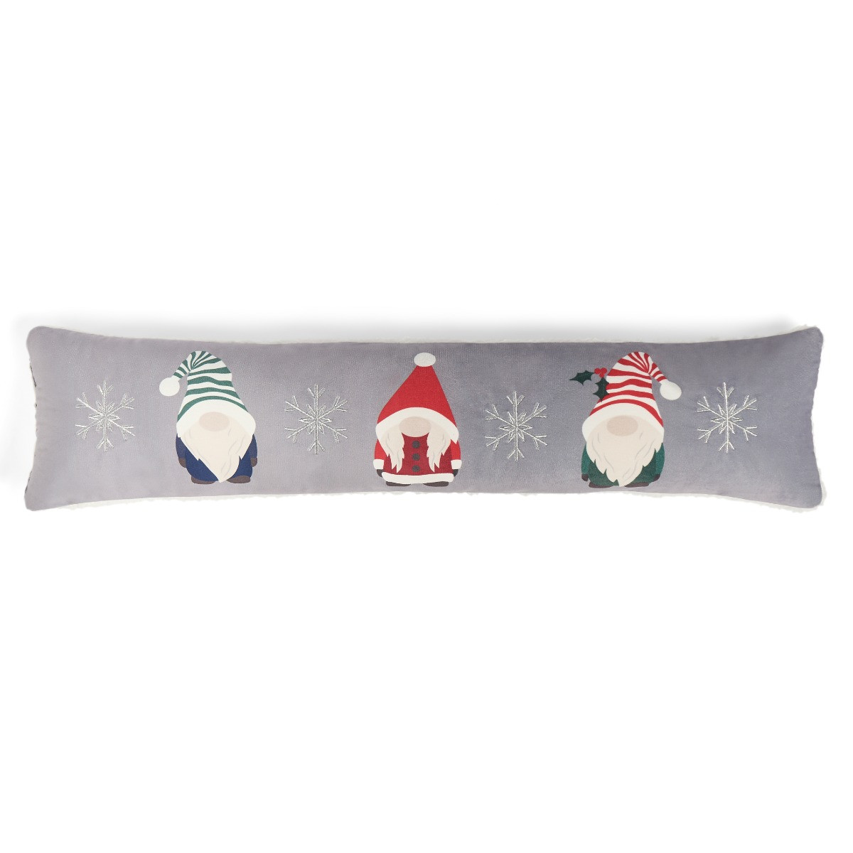 OHS Christmas Gonk Draught Excluder - Grey>
