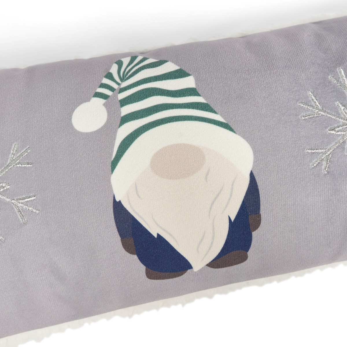 OHS Christmas Gonk Draught Excluder - Grey>