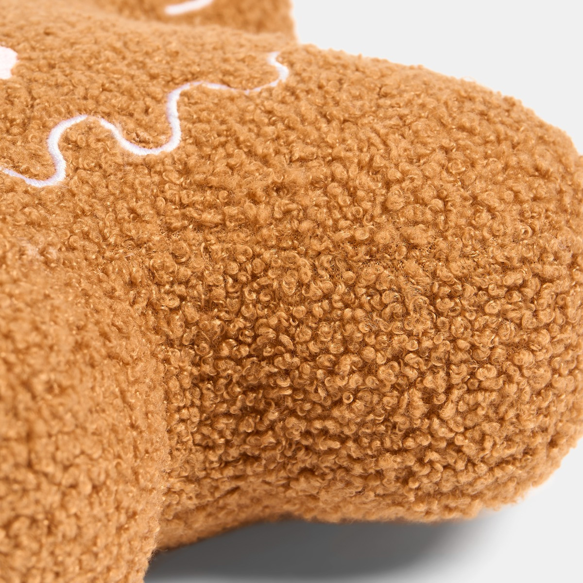 OHS Toffee the Gingerbread Girl Cushion - Brown>
