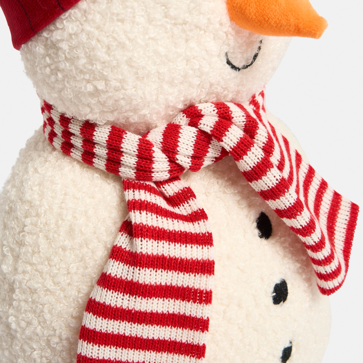 OHS Snowy the Snowman Cushion - White>