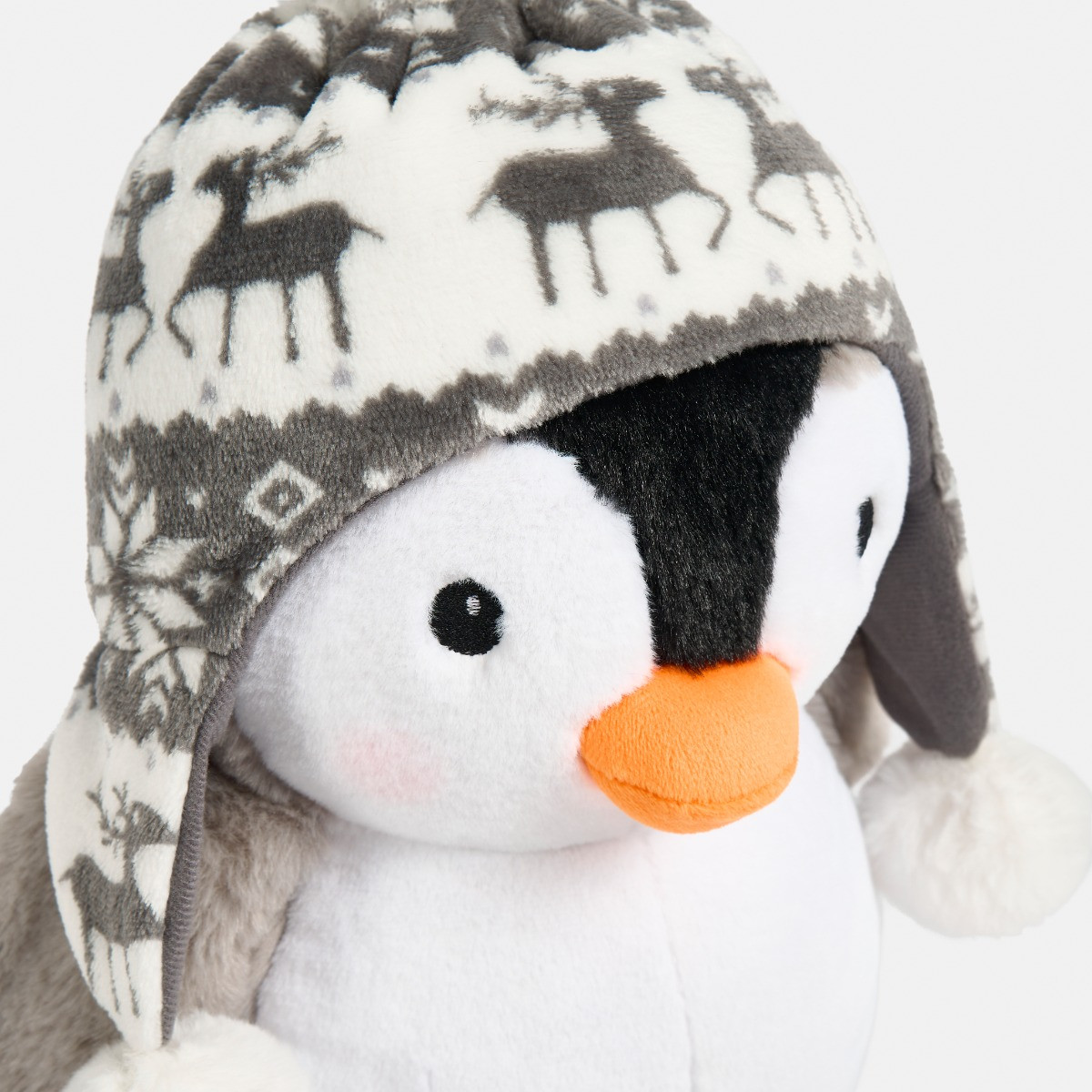 OHS Penny the Penguin Cushion - Grey>