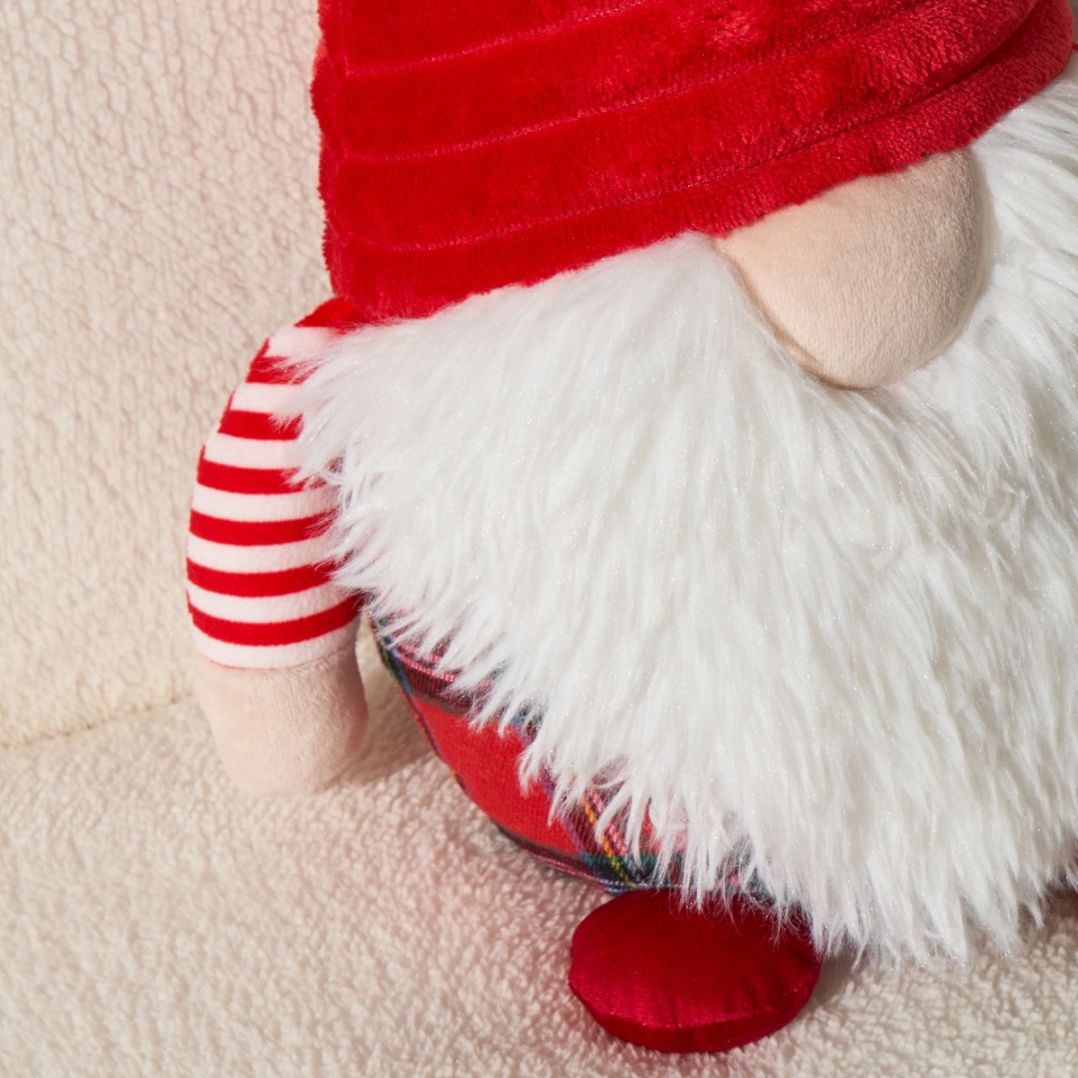 OHS Frosty the Christmas Gonk Cushion - Red>