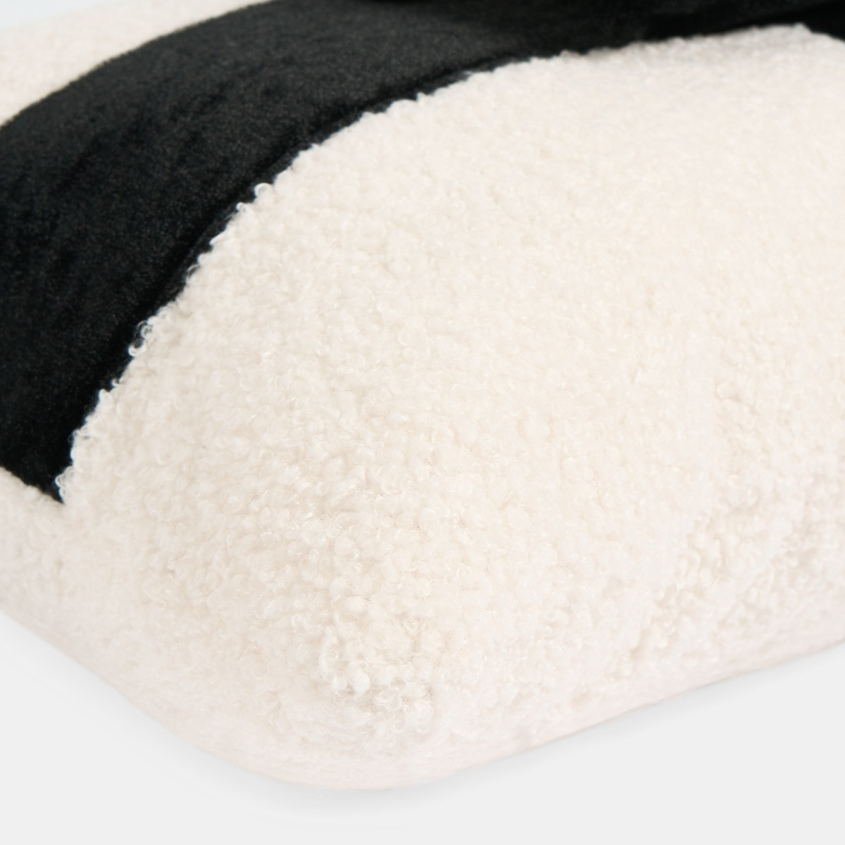 OHS Bow Wrapped Cushion - Monochrome>