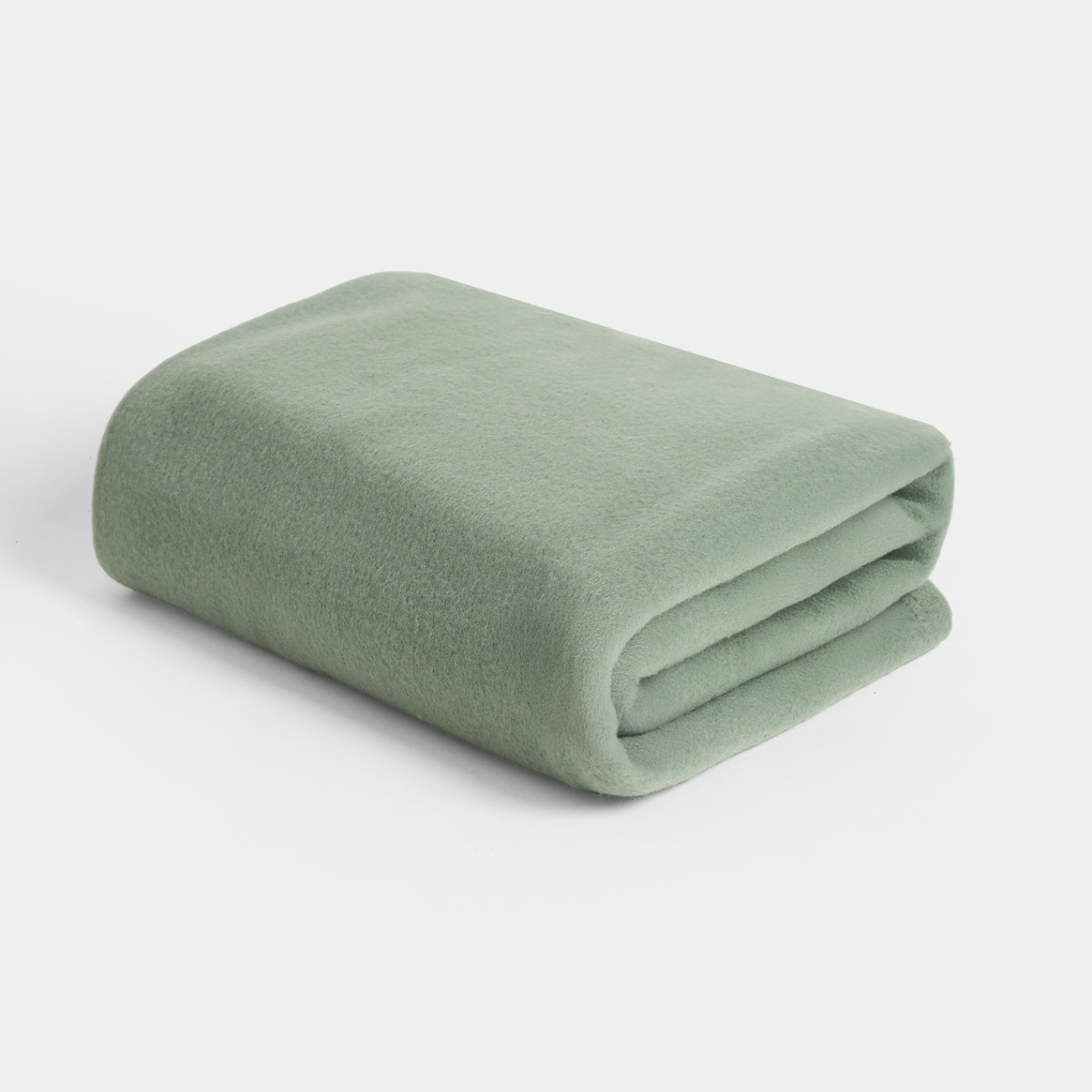 OHS Plain Fleece Throw, Evergreen - 150 x 200cm>