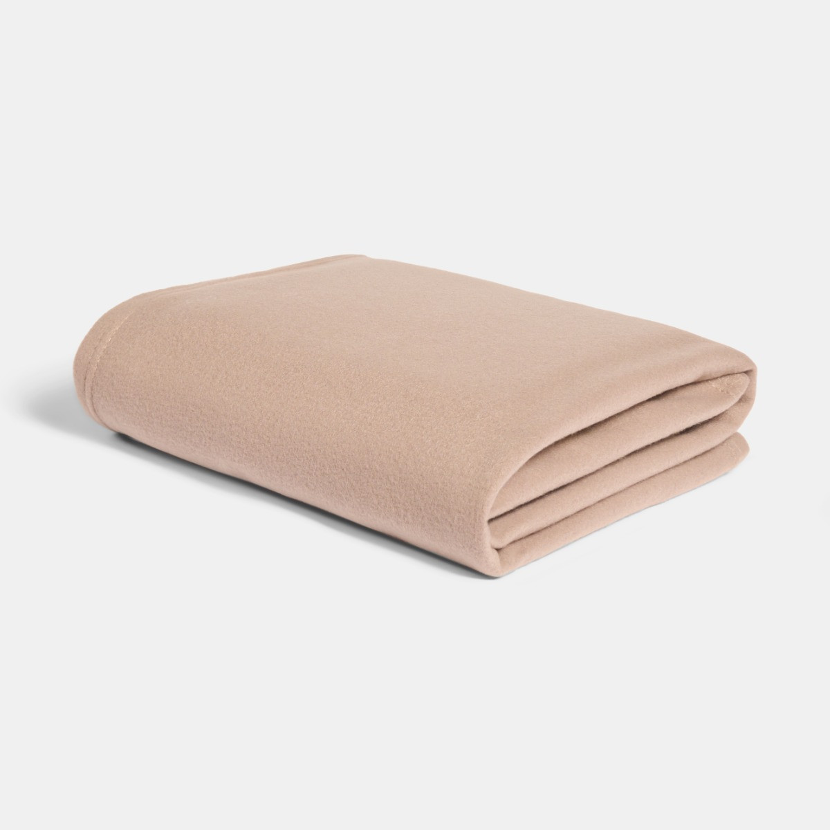 OHS Plain Fleece Throw - Mocha>