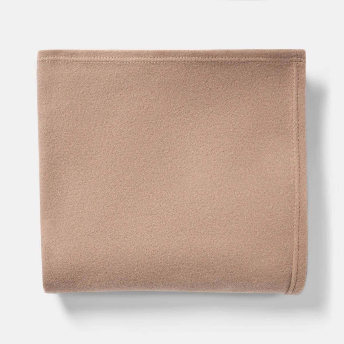 OHS Plain Fleece Throw - Mocha>
