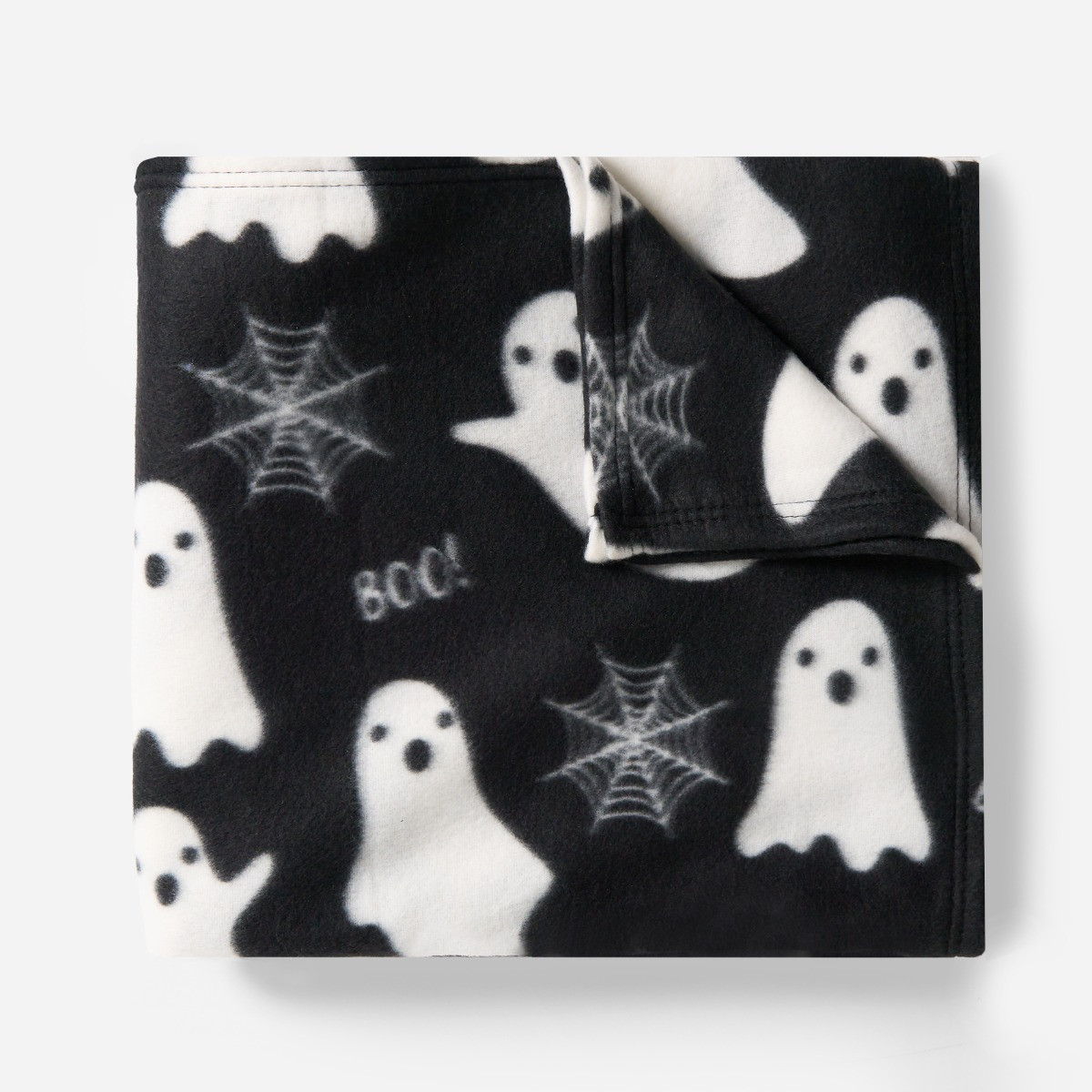 OHS Ghost Fleece Throw - Black  >