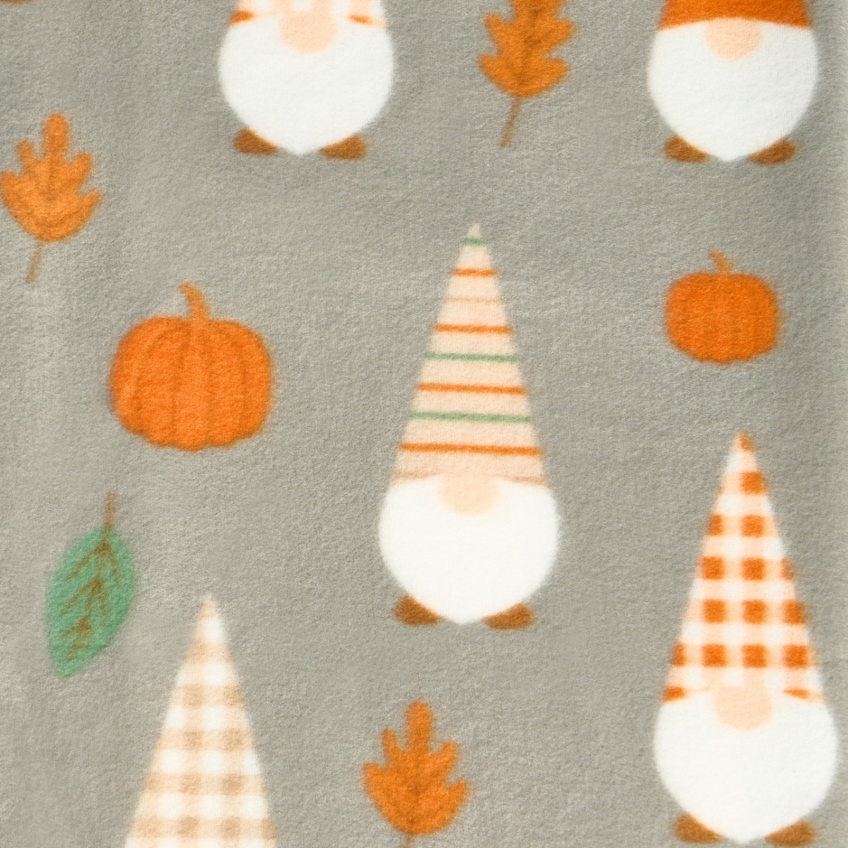 OHS Autumnal Gonk Polar Fleece Throw - Charcoal>