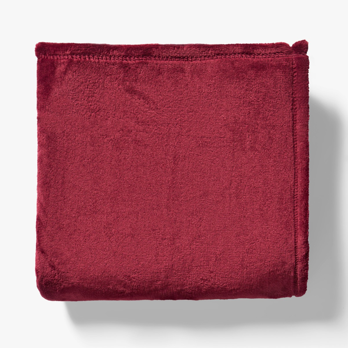 OHS Supersoft Throw, Burgundy - 120 x 150cm>