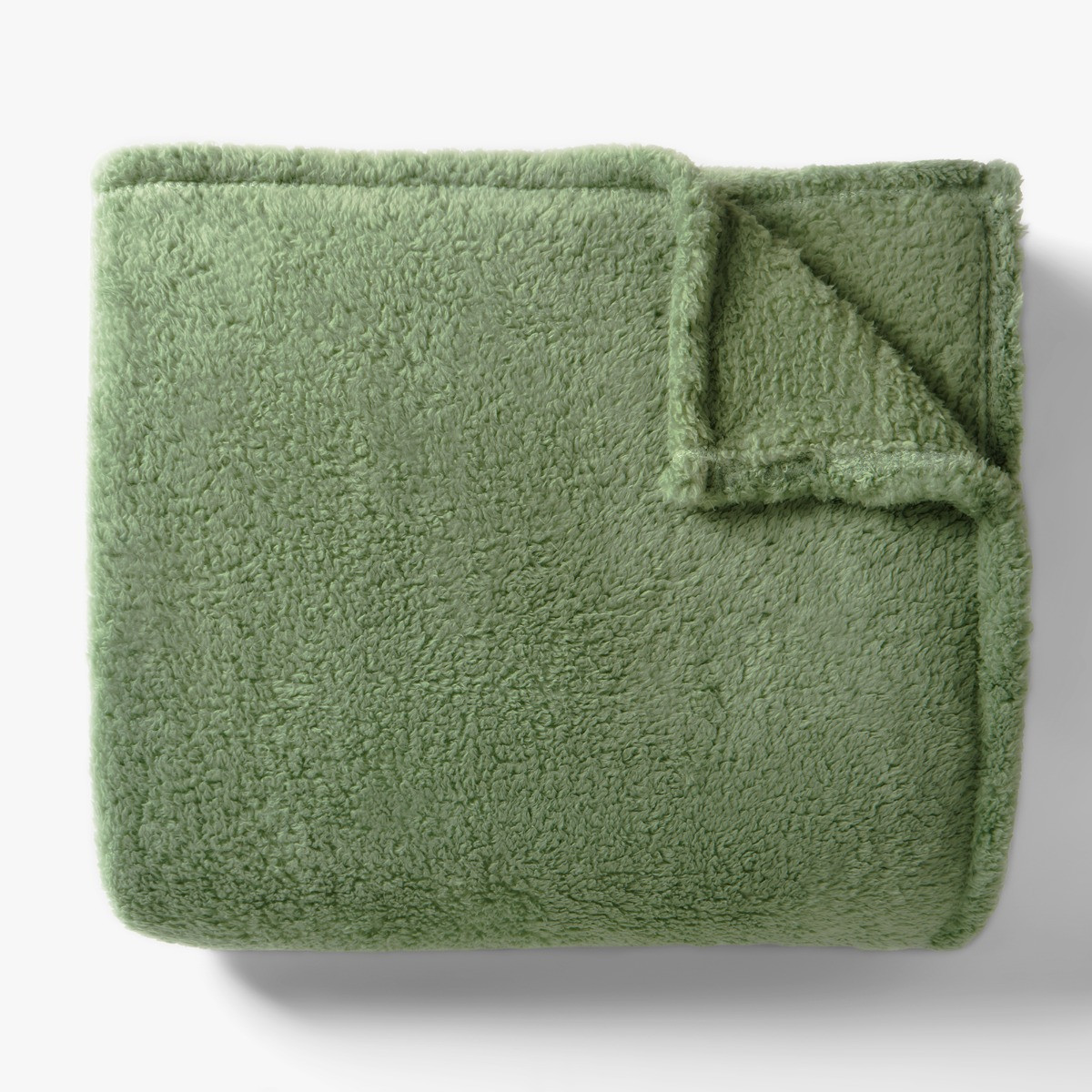 OHS Teddy Fleece Throw - Evergreen>