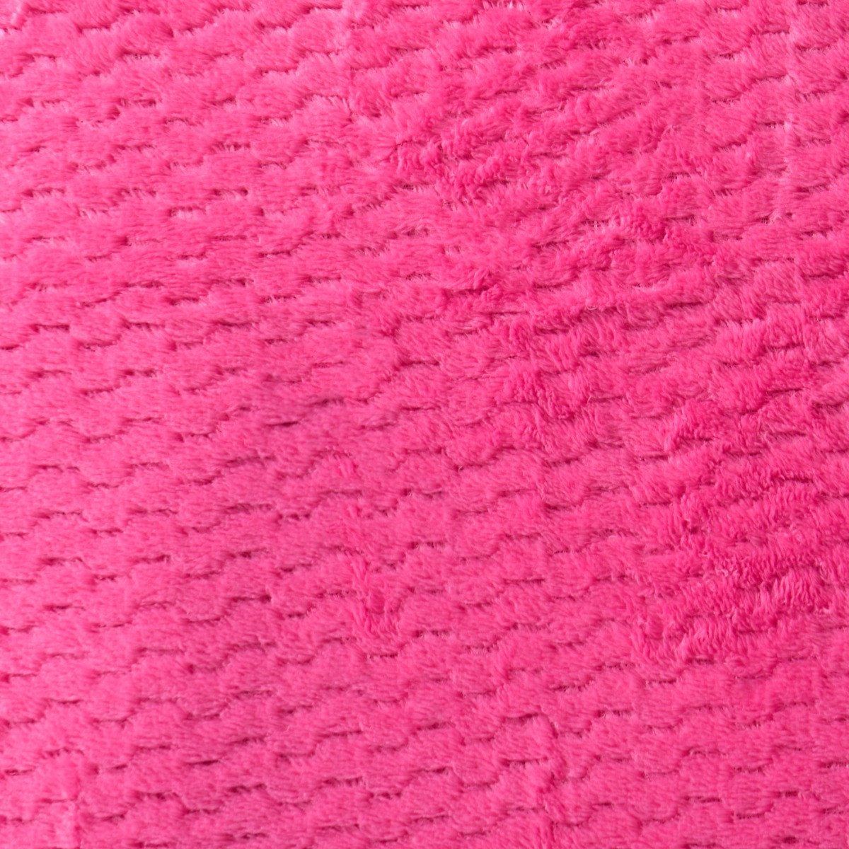 OHS Waffle Fleece Throw, Hot Pink - 200 x 240cm>