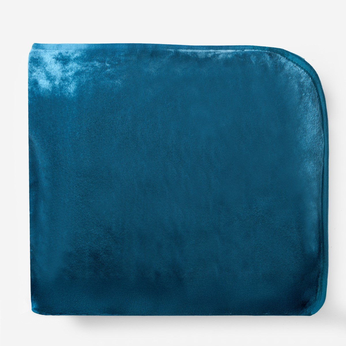 OHS Faux Fur Mink Throw - Teal>