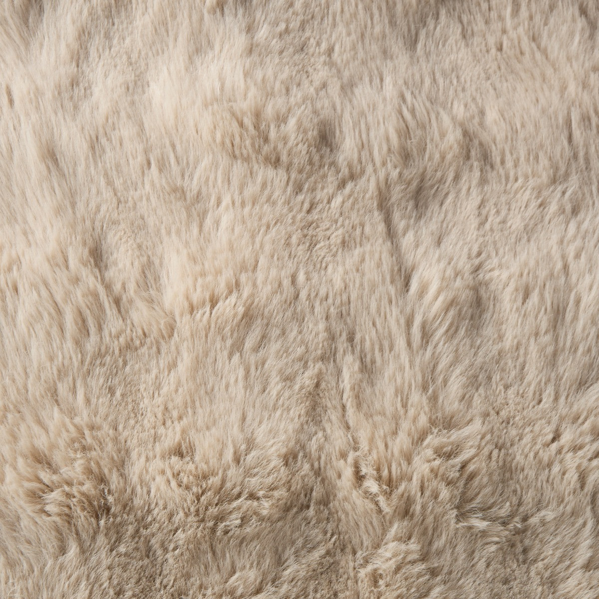 OHS Bubble Faux Fur Throw - Natural>