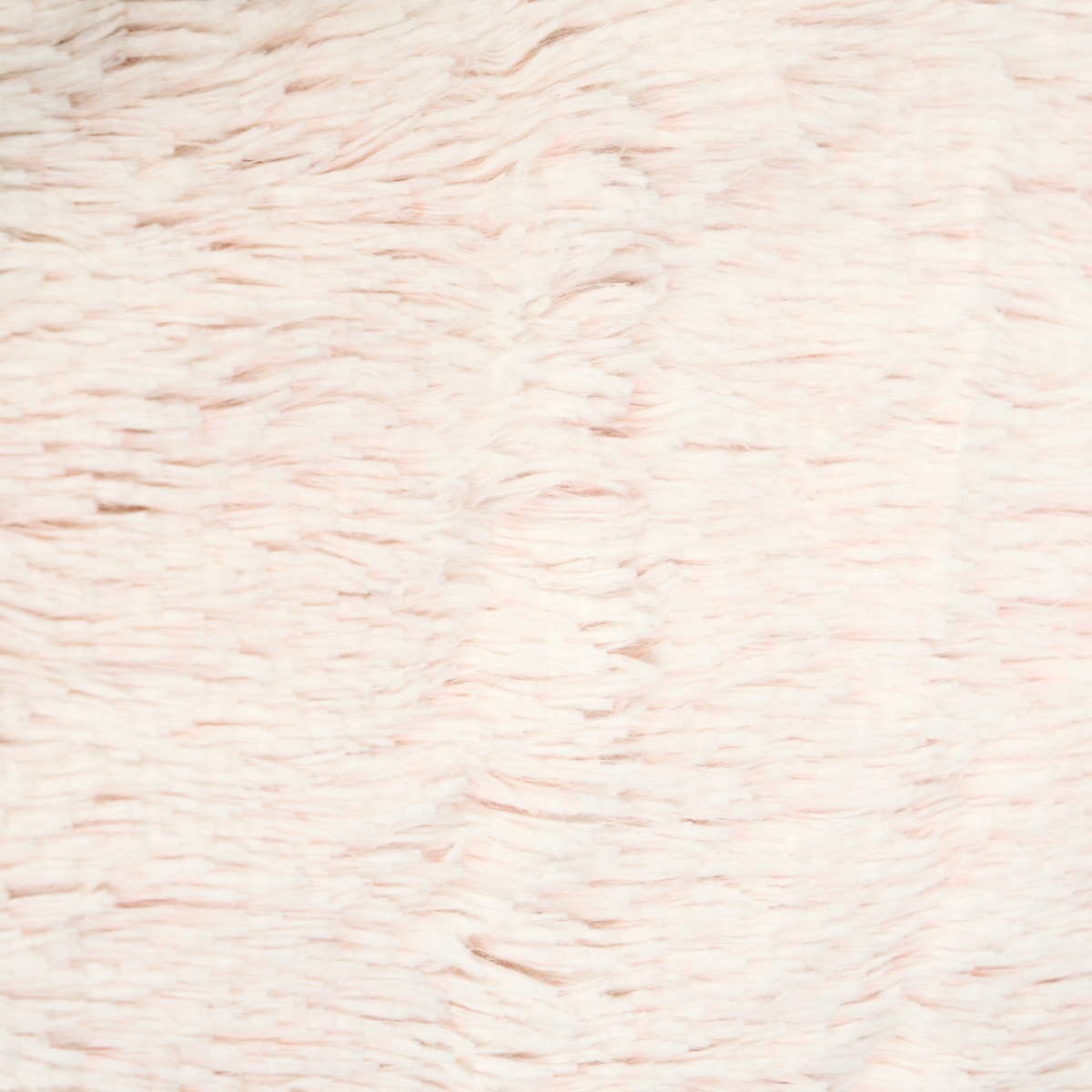 OHS Marl Fluffy Throw - Blush>