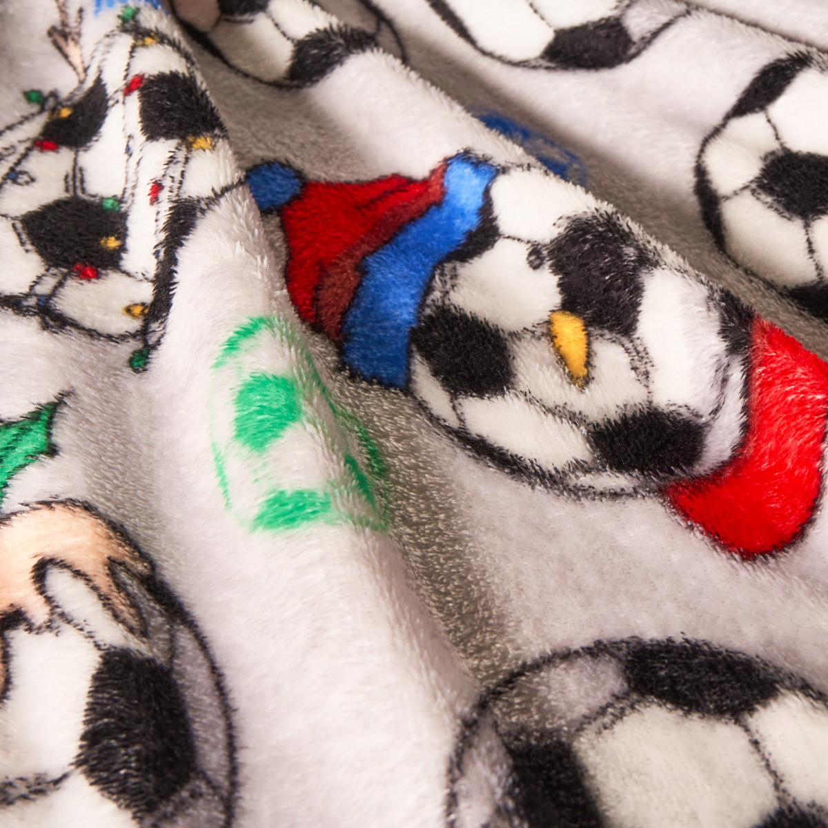 OHS Christmas Football Throw - Grey>