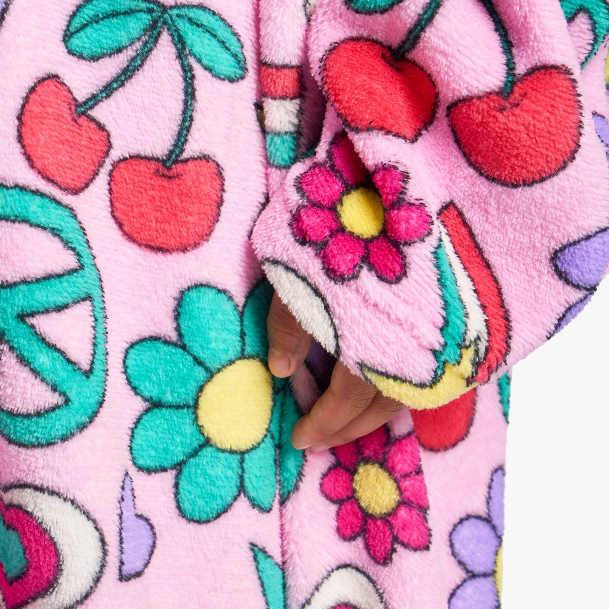 OHS Kids Positive Vibes Wearable Blanket - Multi>