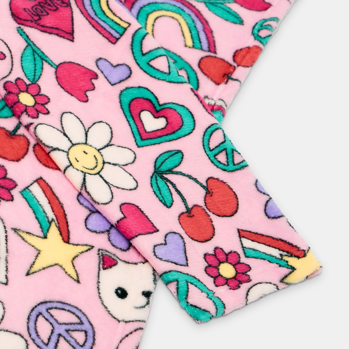 OHS Kids Positive Vibes Wearable Blanket - Multi>