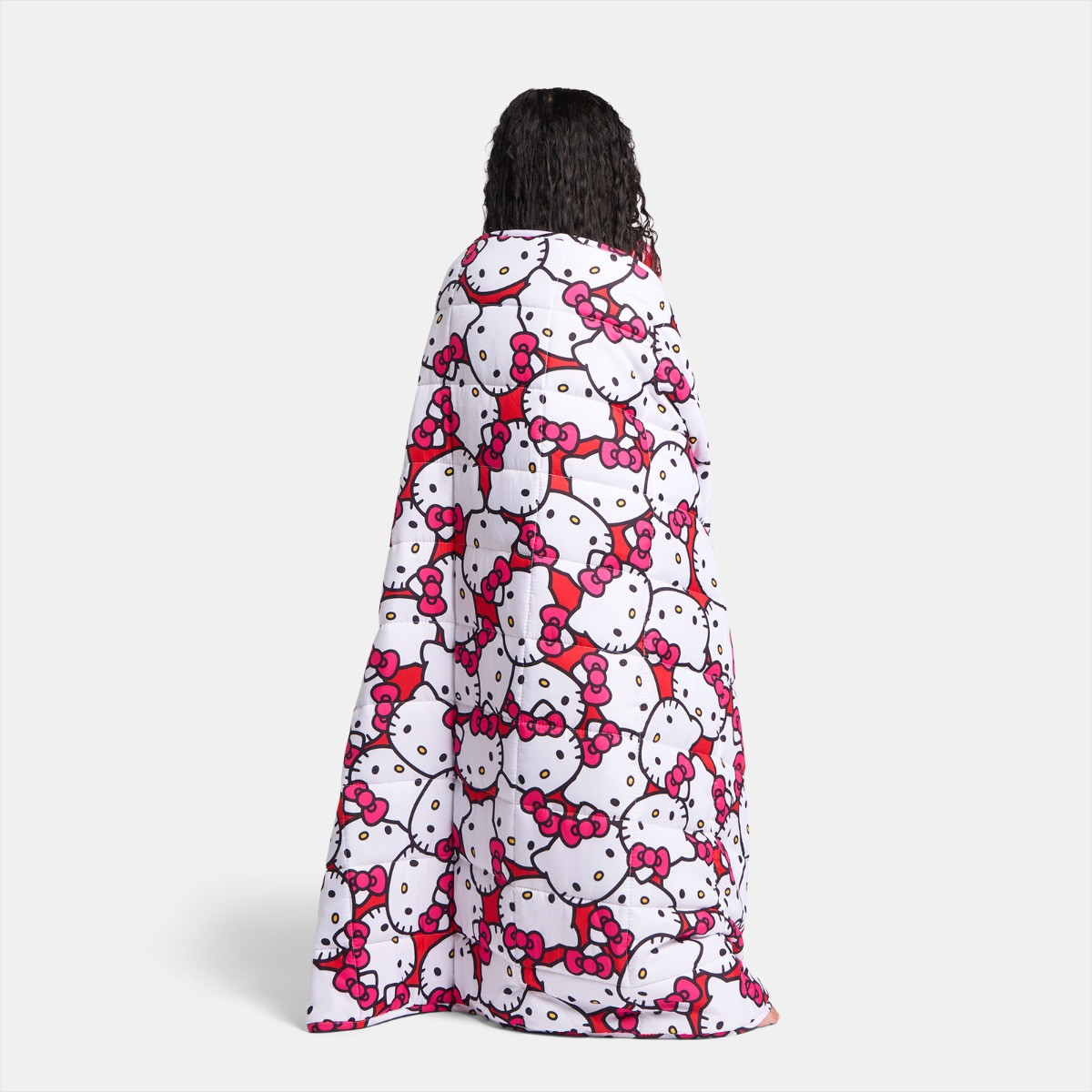OHS Kids Hello Kitty Weighted Blanket, Red - 3kg>