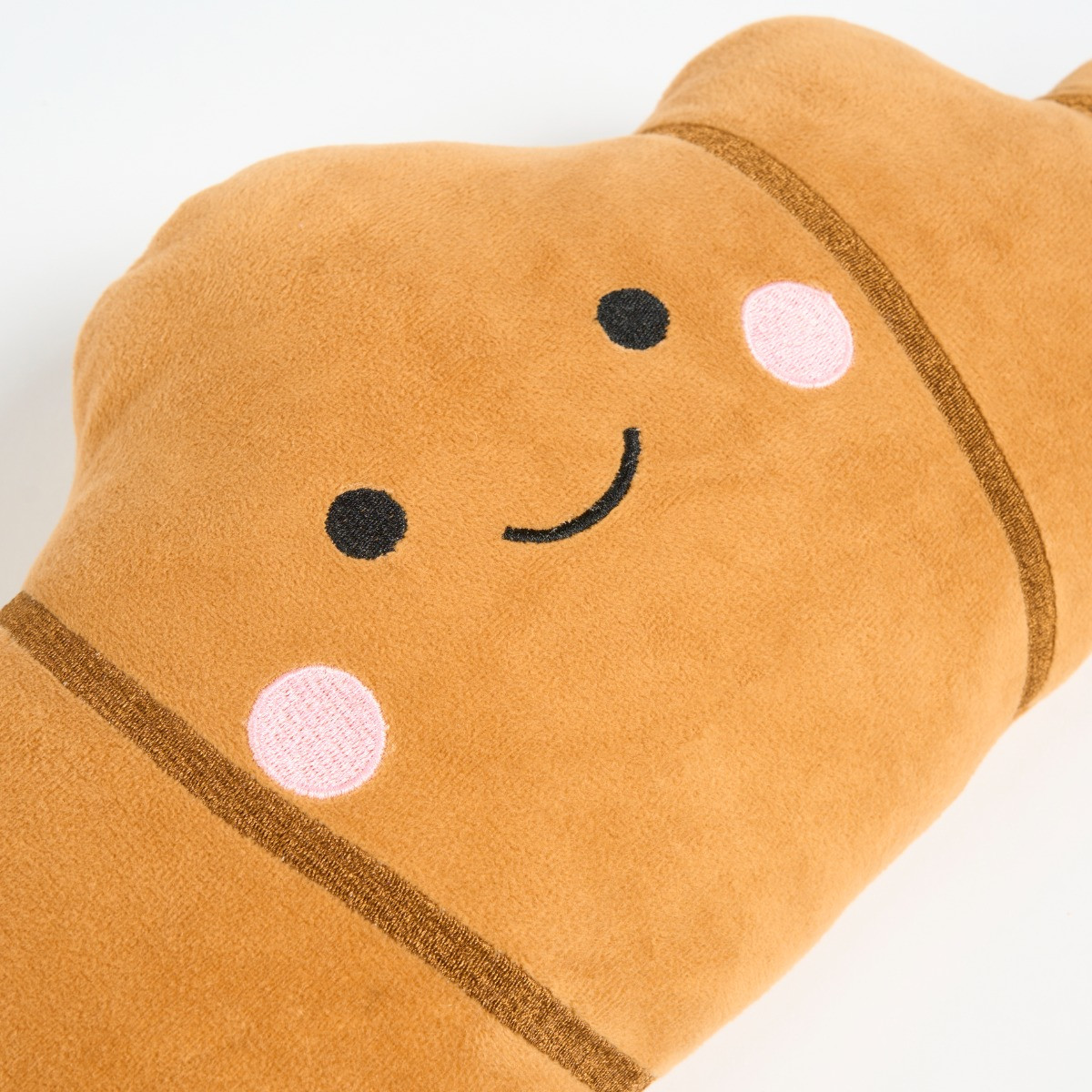 OHS Croissant Shape Cushion - Brown >