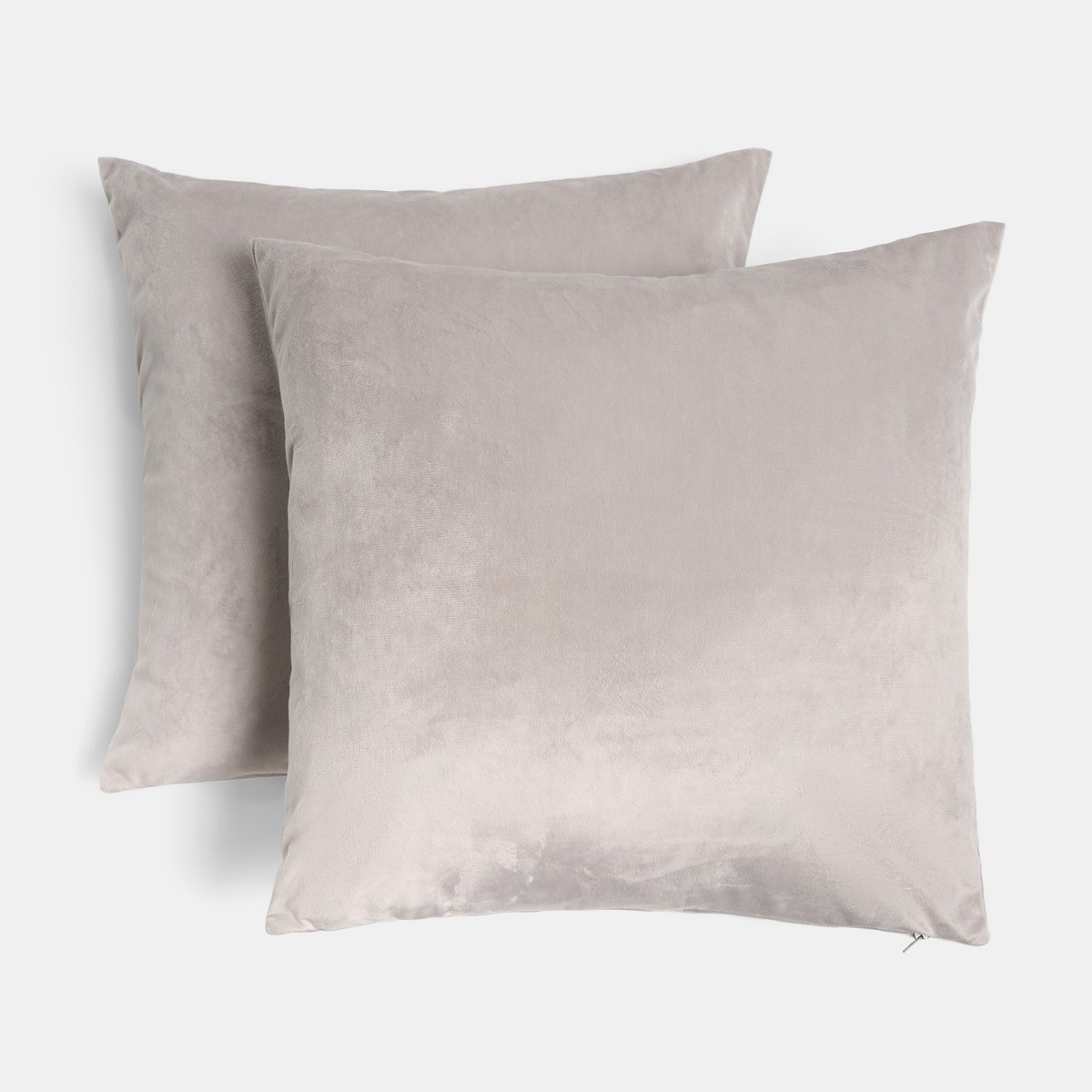 OHS Matte Velvet Cushion Covers - Grey>