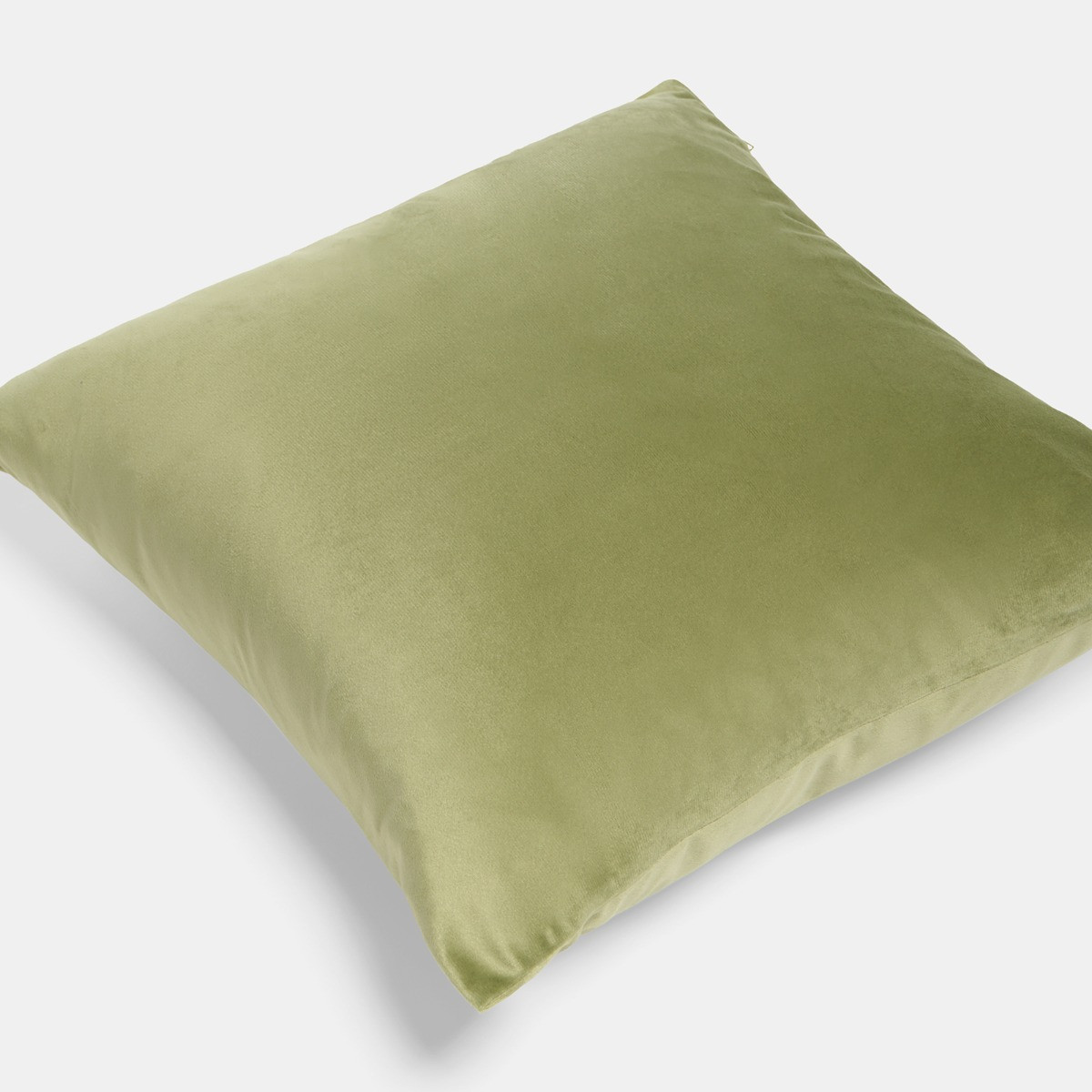 OHS 4 Pack Matte Velvet Cushion Covers with Cushion - Olive>