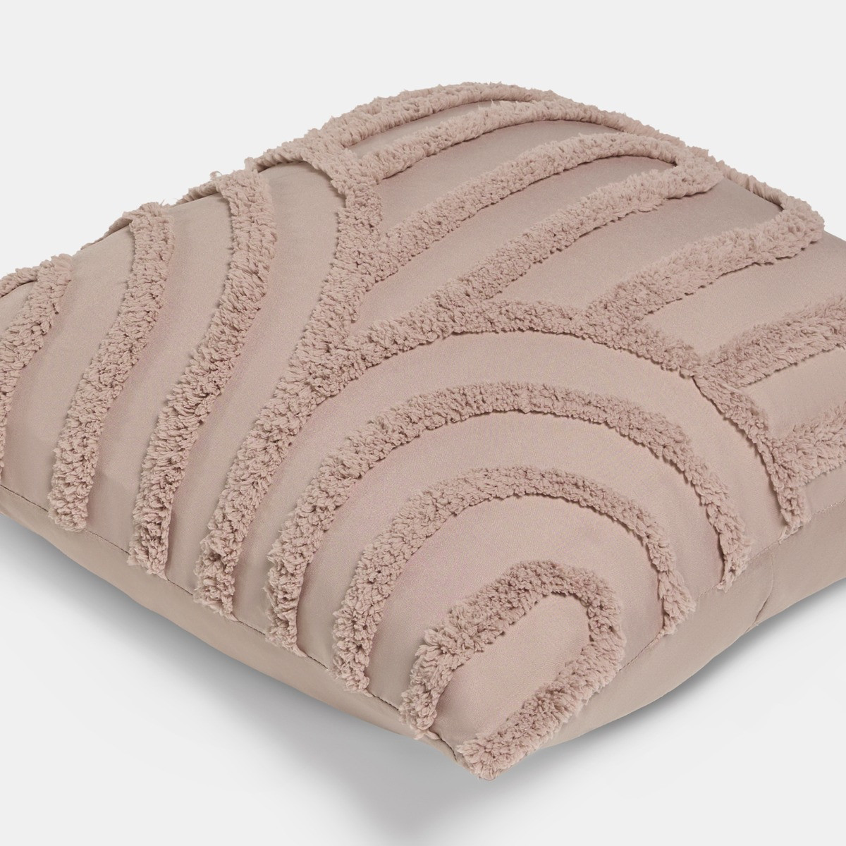 OHS Tufted Arches Cushion Covers, Natural - 45 x 45cm>